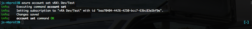 AzureAccountSet